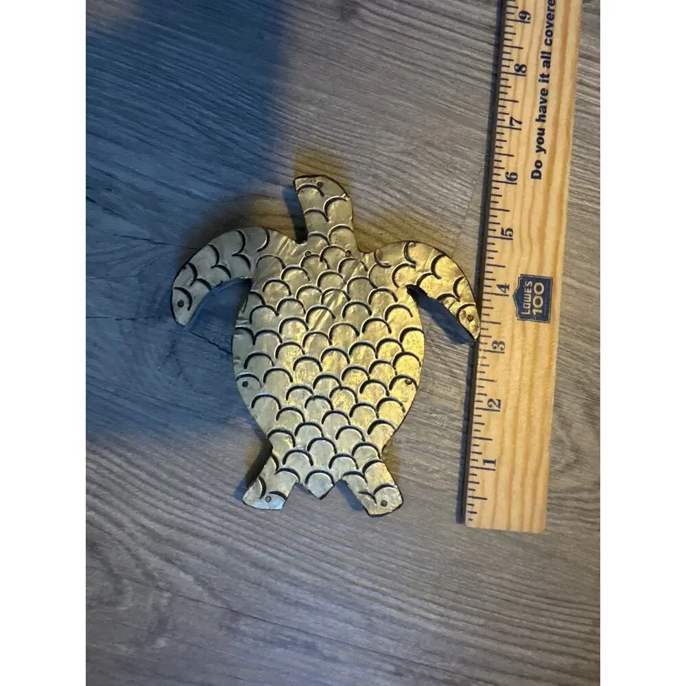 Sea Turtles Wooden Coaster Set of 4 6